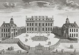 Buckingham House, 1710 (Crédito: Royal Collection)